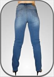 Dámské vysoké světle modré jeansy 216/5 dl. 32"(81cm) 