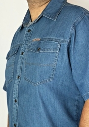 Pánská světlá jeansová košile 179