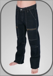 Tmavé pánské jeansy 5457