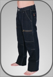 Tmavé pánské jeansy 5457