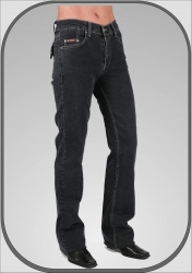 Dámské oprané černé džíny 5460