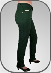 Dámské zelené kalhoty CLEO  dl.34" (86cm)