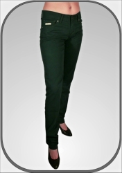 Dámské zelené kalhoty CLEO  dl.34" (86cm)