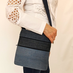 Ručně šitá kabelka přes rameno CROSSBODY2 patchwork