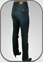 Dámské vyšší jeansy POLLA  dl.32" (81cm)