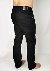 Pánské černé jeansy 06X CARY v délce 34"