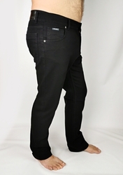 Černé prodloužené jeansy 06X CARY v délce 38"