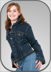 Dámská jeansová bunda101
