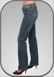 Prodloužené dámské jeansy 386/45 dl. 34" (86cm)