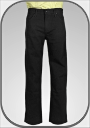 Pánské černé prodloužené jeansy 308/38" (96cm) 