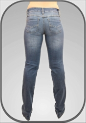 Dámské světlé prodloužené jeansy 202/56b dl. 36"(91cm)