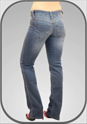 Dámské světlé prodloužené jeansy 202/56b dl. 36"(91cm)