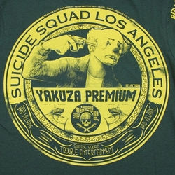 Pánské tmavě zelené tričko YAKUZA PREMIUM 2814