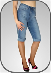 Dámské jeansové capri kalhoty 307/63