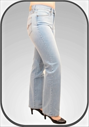 Světle modré dámské jeansy 307/79B dl. 32" (81cm)