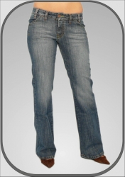 Dámské bokové jeansy 343/5b dl. 32" (81cm)