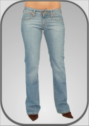 Dámské bokové jeansy 356/79b dl. 32" (81cm)