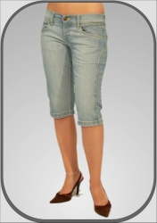 Dámské jeansové capri  362/79b 