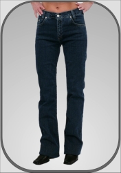 Dámské polovysoké jeansy 5156