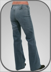 Dámské jeansy bez kapes 5195