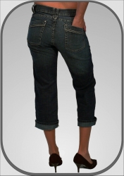 Dámské jeansové capri 5477