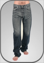 Pánské bělené jeansy 5280