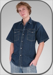 Pánská jeansová košile 5046