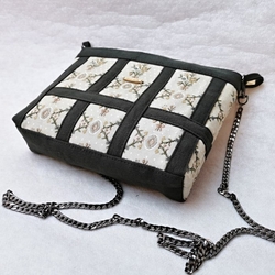 Originální gobelínová crossbody kabelka AKVAMARÍN 13