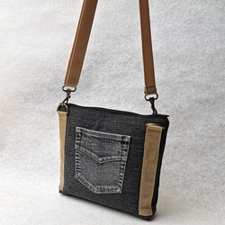 Jeansová crossbody kabelka ARAGONIT 1