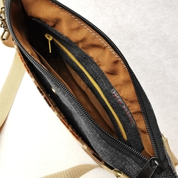 Jeansová crossbody kabelka ARAGONIT 1