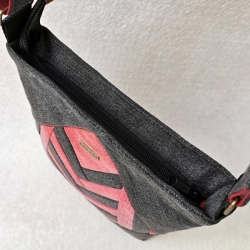 Ručně šitá riflová kabelka CROSSBODY 16