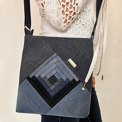 Ručně šitá kabelka přes rameno CROSSBODY2 patchwork