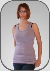 Dámské fialové tílko 196