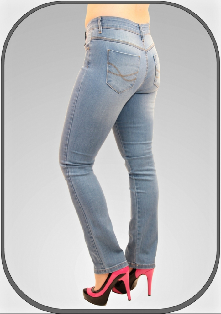 Dámské vysoké džíny 216/2 délka 32"(81cm)-1